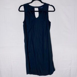Denver Hayes Sleeveless Black Shift Dress Size M